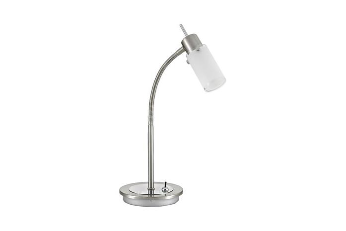 Max LED-Pöytävalaisin Teräs – kuva 2/4