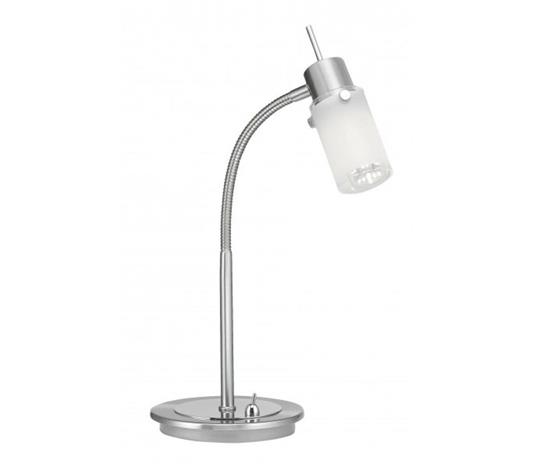 Max LED-Pöytävalaisin Teräs – kuva 3/4