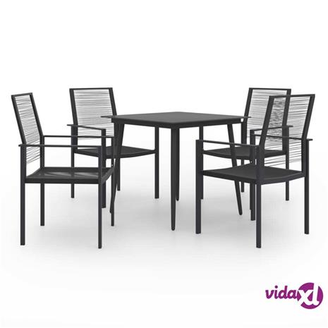 vidaXL 5-osainen Puutarhan ruokaryhmä