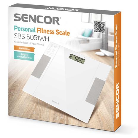 Sencor SBS 5051WH, kehoanalyysivaaka