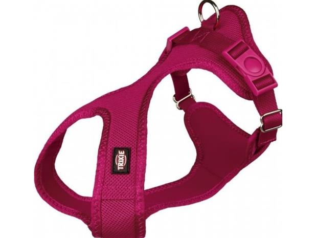 Trixie Soft harness - fuchsia 30–45 cm