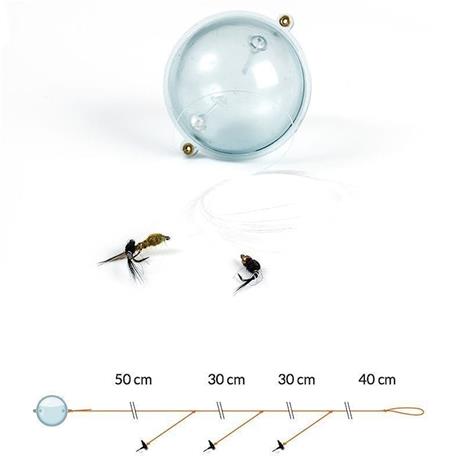Fladen Fly Cast Kit Nymphs heittoperhosetti