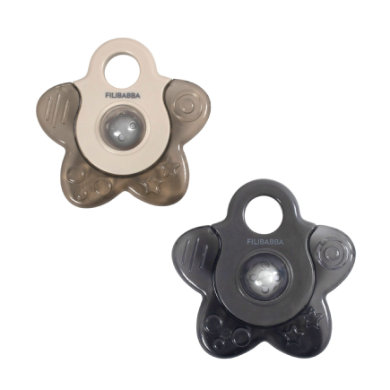 FILIBABBA Pururengas Cooling Star 2-pack, Grey Mix