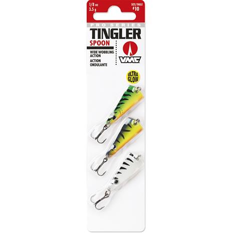 VMC Tingler Spoon Kit 3,5 g Live UV pystypilkki 3 kpl / pkt
