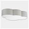 TK LIGHTING Kattovalaisin Cloud tekstiili, pituus 62cm, harmaa – kuva 2