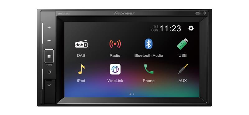 Pioneer DMH-A240DAB, multimedia-autosoitin