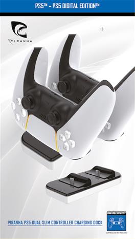 Piranha DualSense Charging Dock, PS5 -lataustelakka