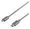 Deltaco USBC-1250/-1252 USB-C - Micro-USB, kaapeli – kuva 1