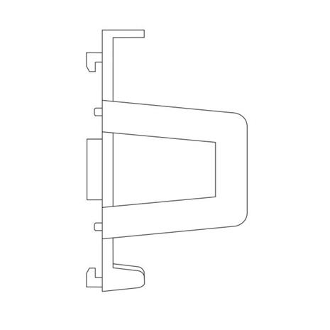 Scan Products 12437 Kiinnitin DIN-kiskolle