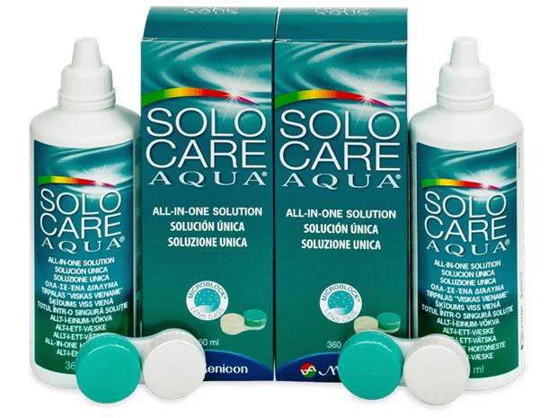 SoloCare Aqua, piilolinssineste 2 x 360ml