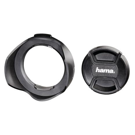 Hama Universal 52 mm vastavalosuoja + linssinsuoja