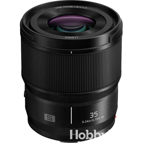 Panasonic Lumix S 35mm f/1,8, objekviivi