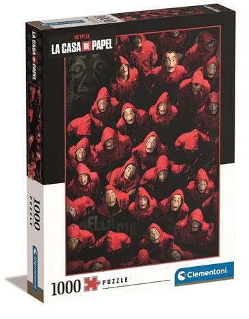 Palapeli Clementoni La Casa de Papel 1000 kpl,