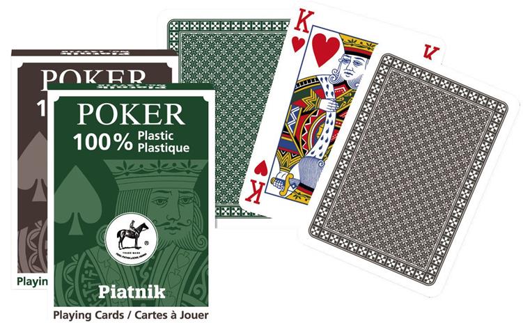Piatnik Single Decks 'Plastic Poker'