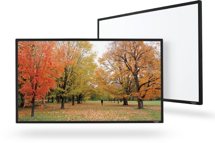 Grandview Fixed 4K Edge 106" 16:9, valkokangas