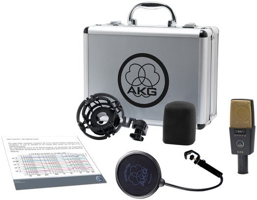 AKG C414 XLII, kondensaattorimikrofoni – kuva 1/4