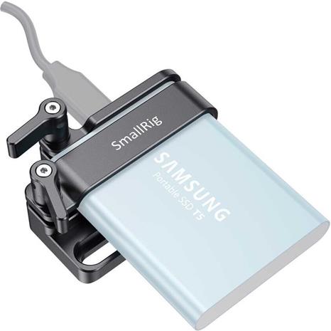 SmallRig 2245B kiinnike Samsung T5 SSD-kovalevylle