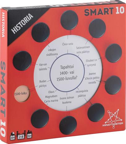 Smart10 historia -lisäkortit