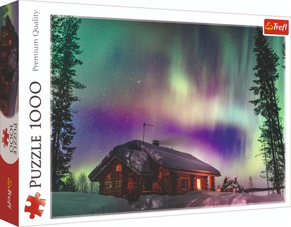 TREFL Palapeli Polar-valot Suomessa 1000 palaa