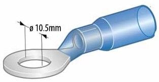 Kutistelenkki M10, 1.5-2.5mm², Autoline