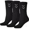 Hummel Sukat Basic 3-Pack - Musta – kuva 4