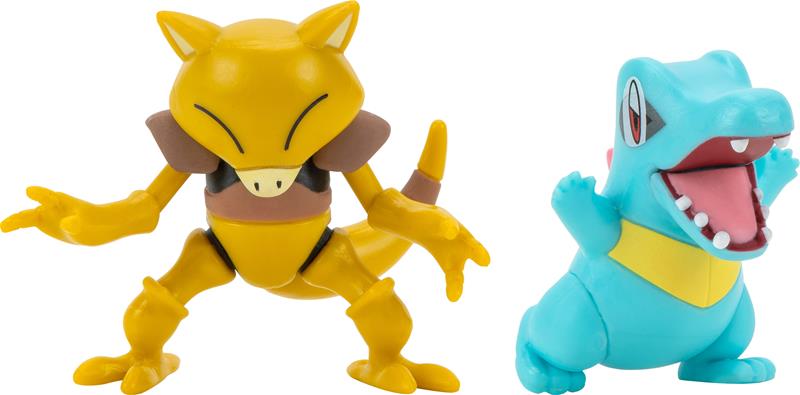 Pokemon Figure Battle Pack Totodile & Abra