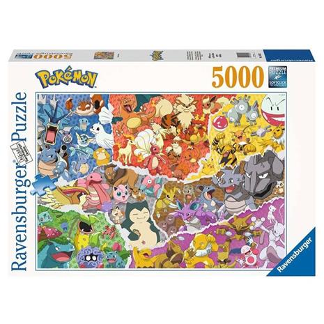 Ravensburger Pokä©mon Allstars -palapeli, 5000 palaa
