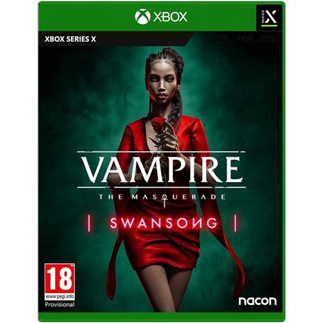 Vampire: The Masquerade - Swansong, Xbox Series X -peli