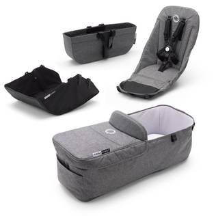 bugaboo-tyylisetti Donkey 3 Grey Mélange