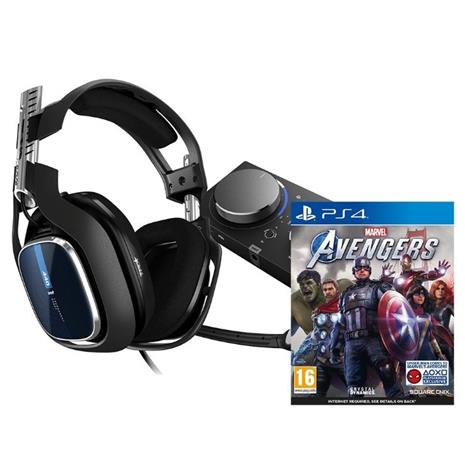 Logitech Astro A40 TR + Mixamp Pro + peli, kuulokemikrofoni (PS4)