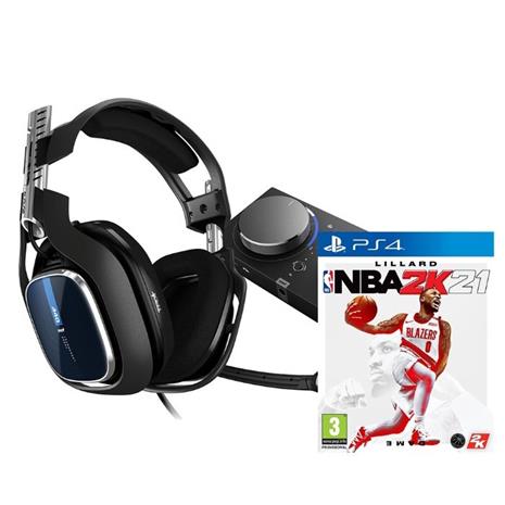 Logitech Astro A40 TR + Mixamp Pro + peli, kuulokemikrofoni (PS4)