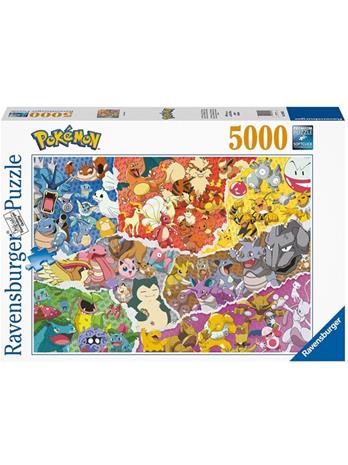 Ravensburger Pokä©mon Allstars -palapeli, 5000 palaa