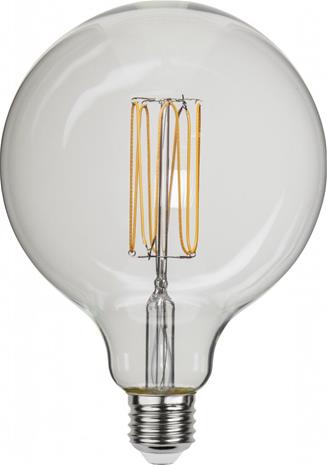 Star Trading E27 LED G125 Decoled Clear (Läpinäkyvä) – kuva 2/7