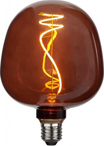 Star Trading E27 LED G125 Decoled (Ruskea)