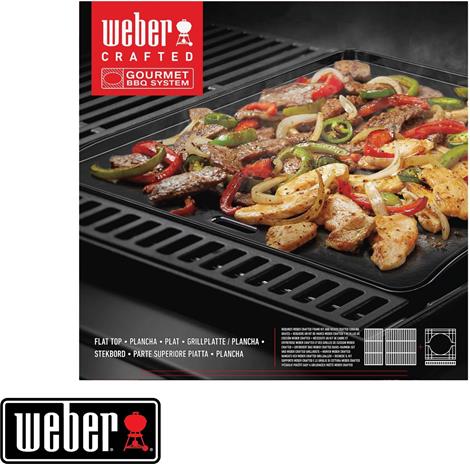 Weber Crafted 7682 41x42cm, plancha-parila