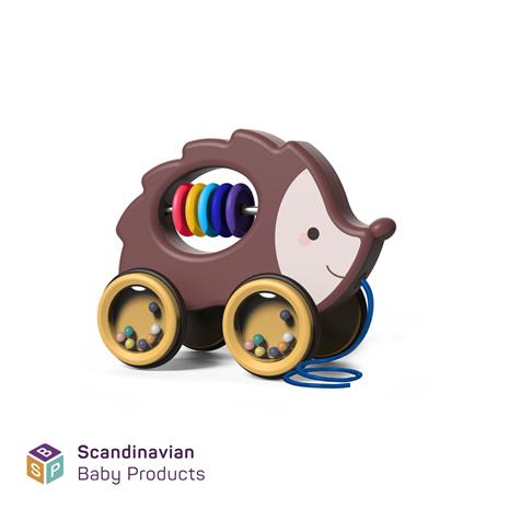 Scandinavian Baby Products Pull Along Hedgehog