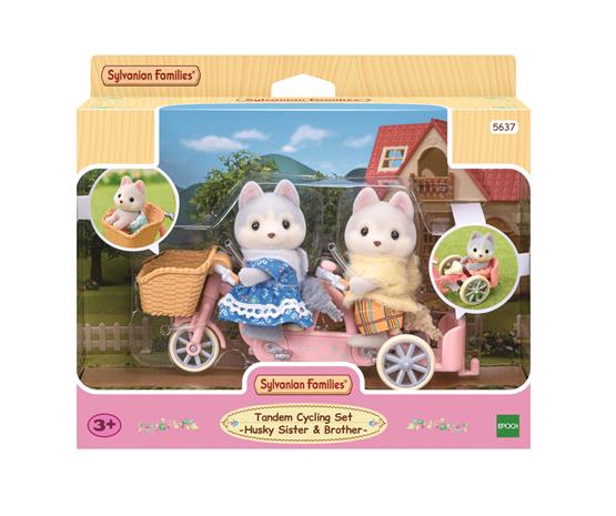 Sylvanian Families Tandempyöräily -leikkisetti