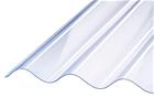 Kattolevy Rias SUNLUX Sinus PVC-muovi Kirkas 900 x 2000 mm