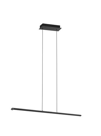 EGLO Musta LED-riippuvalaisin Pellaro, himmennettävä