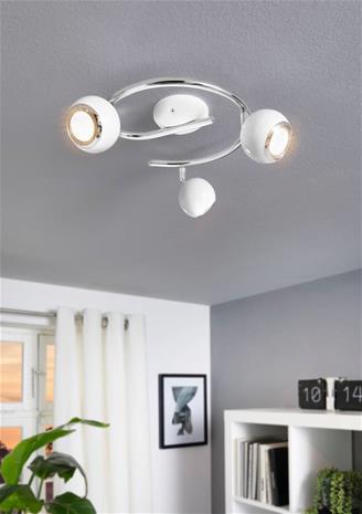 Eglo Bimeda 31003, led-kohdevalaisin 3 x 3 W