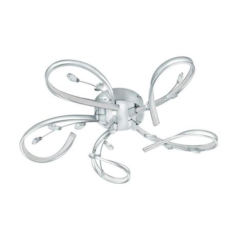 Eglo 97487 - Kiinteä LED-kristallikruunu VALLEMARE 5xLED/6,6W/230V