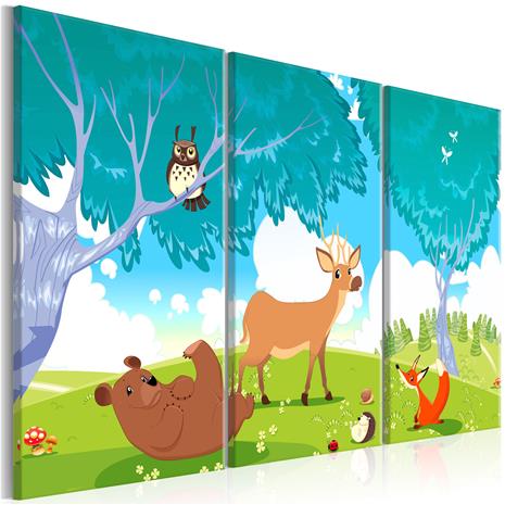 Artgeist Friendly Animals taulusetti