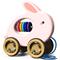 Scandinavian Baby Products Pull Along Rabbit – kuva 5