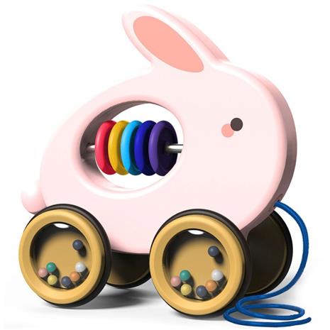 Scandinavian Baby Products Pull Along Rabbit