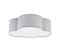 TK LIGHTING Kattovalaisin Cloud tekstiili, pituus 41cm, harmaa – kuva 6