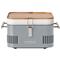 kolgrill Kub 38,5 x 31,5 x 22,5 cm grå – kuva 1