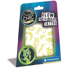 Clementoni Crazy Chic Glow in the dark Tattoo