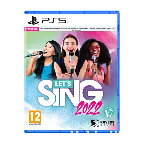 Let's Sing 2022, PS5 -peli