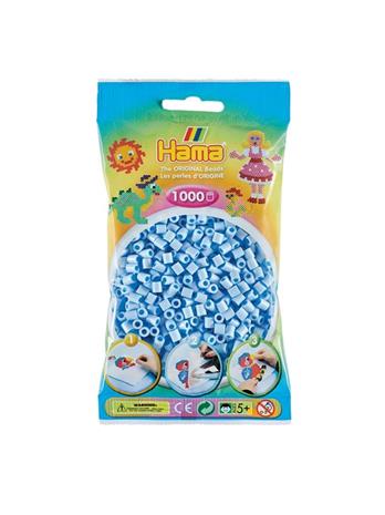 Hama Iron on Beads - Pastel Ice Blue (97) 1000pcs