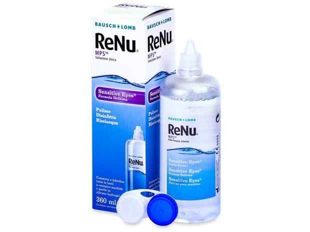 Bausch & Lomb ReNu MPS Sensitive Eyes, piilolinssineste 360 ml